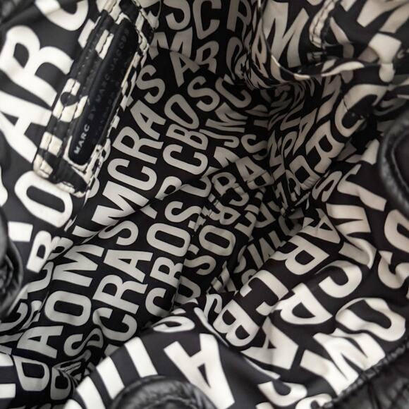 MARC JACOBS | Quilted Black Lightweight Tote Bag Purse Reversible Shoulder - Picture 6 of 6